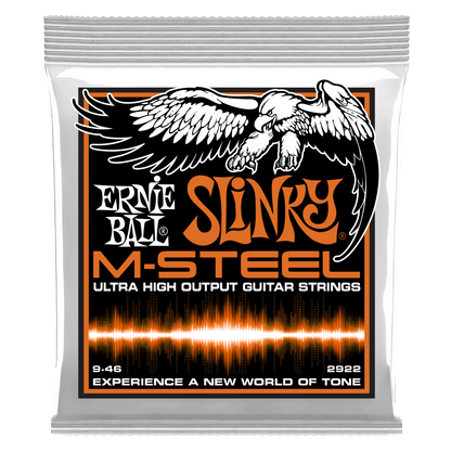 Ernie Ball 2922 Hybrid Slinky M-Steel Electric Guitar Strings, 9-46