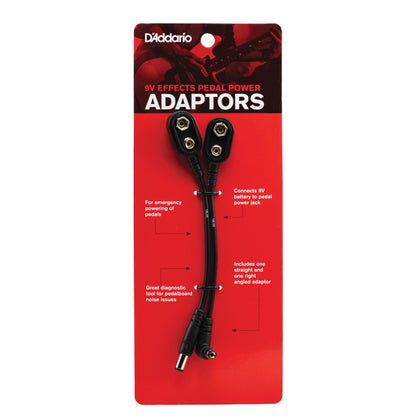 D'Addario 9v Effects Pedal Power Adaptors, PW-9VPC-02