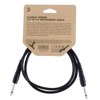 D'Addario Classic Series Patch Cable, 3 Feet, PW-CGTP-03