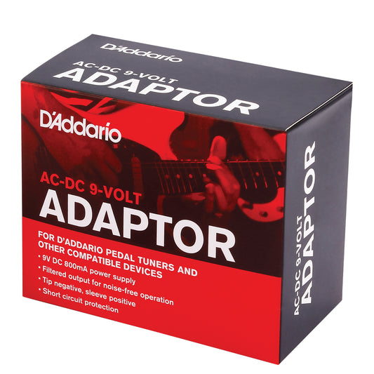 D'Addario 9V Power Adaptor, PW-CT-9V