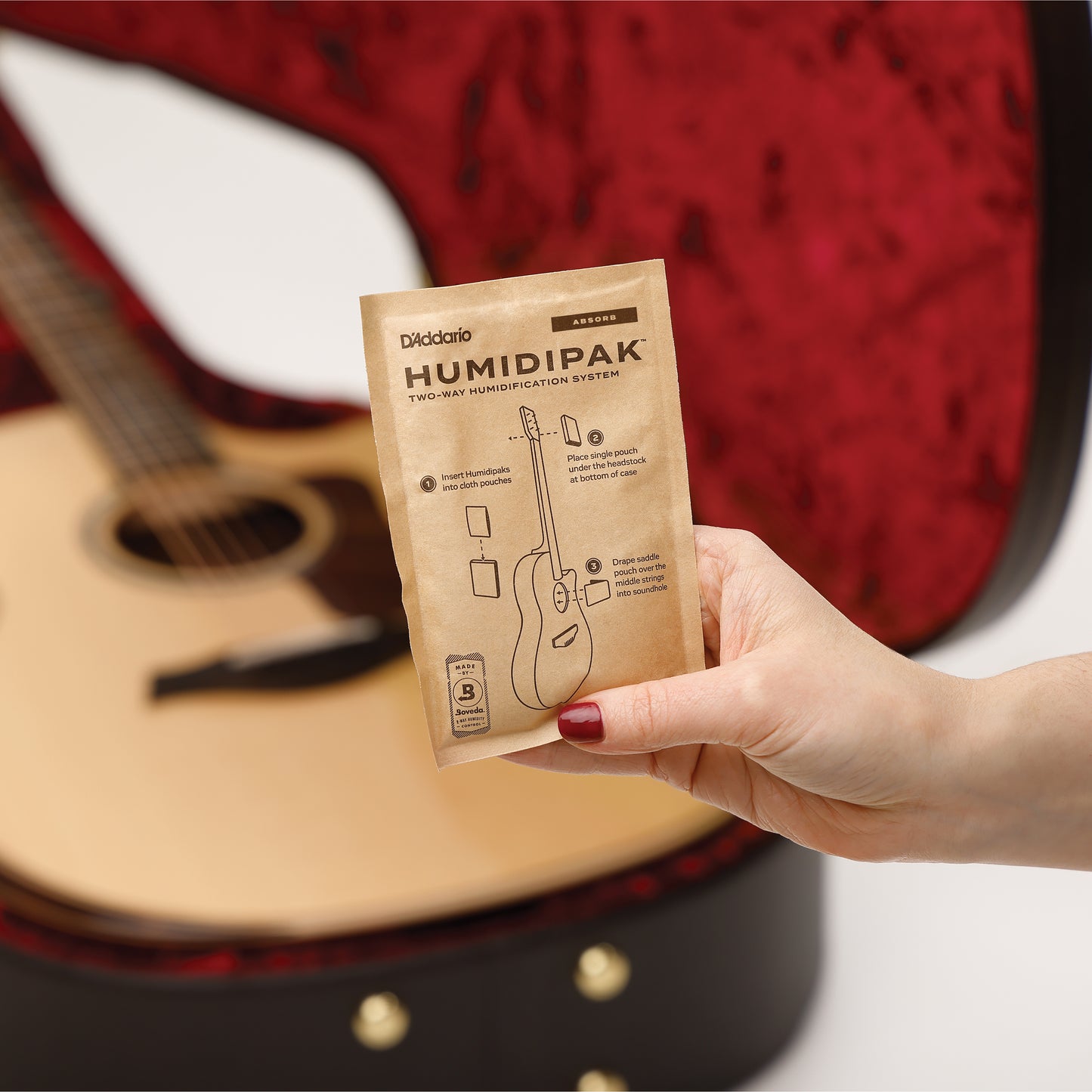 D'Addario Humidipak Absorb Kit, PW-HPK-04