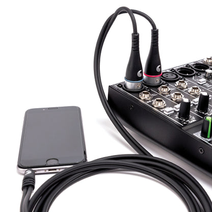 D'Addario Custom Series 1/8” to Dual XLR Audio Cable