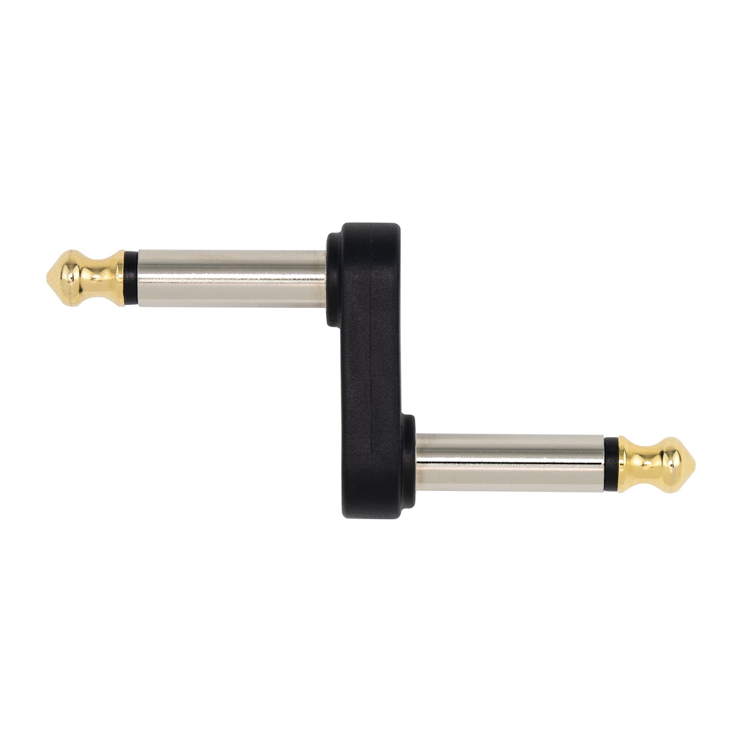 D'Addario 1/4 Inch Male Mono Offset Adaptor, PW-P047B