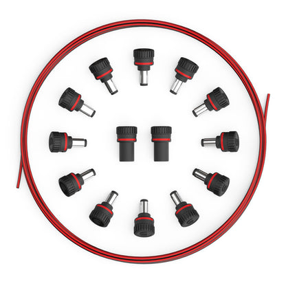 D'Addario XPND DIY Custom Power Cable Kit, PW-XPNDDIYPP-01