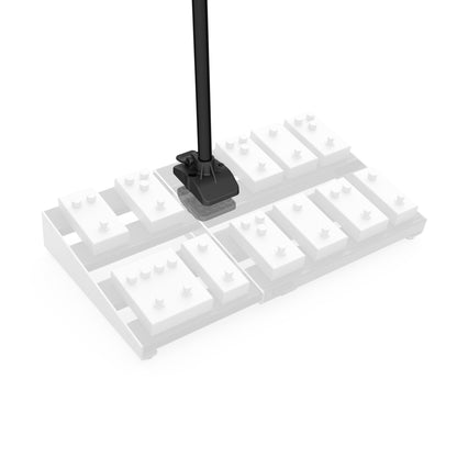 D'Addario XPND Pedalboard Mic Stand, PW-XPNDPBMS-01