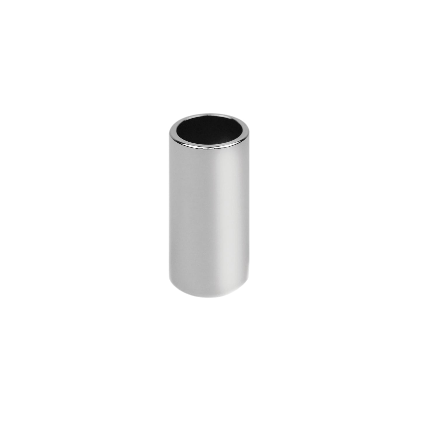 D'Addario Guitar Slide, Chrome-Plated Brass, Medium, PWCBS-SM
