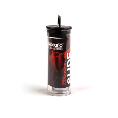 D'Addario Guitar Slide, Chrome-Plated Brass, Small, PWCBS-SS