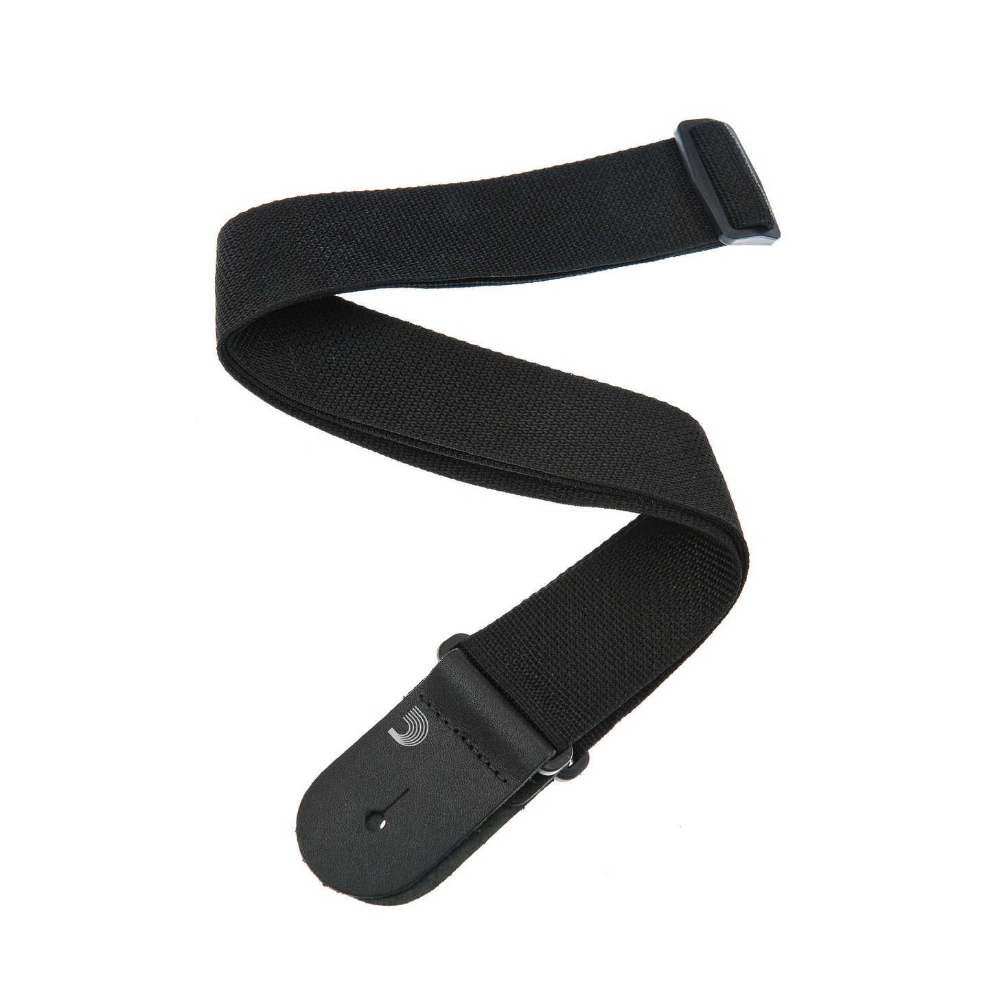 D'Addario Polypropylene Guitar Strap, Black, PWS100