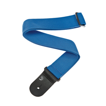 D'Addario Polypropylene Guitar Strap, Blue, PWS102