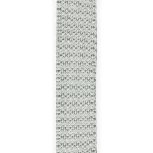 D'Addario Polypropylene Guitar Strap, Silver, PWS105