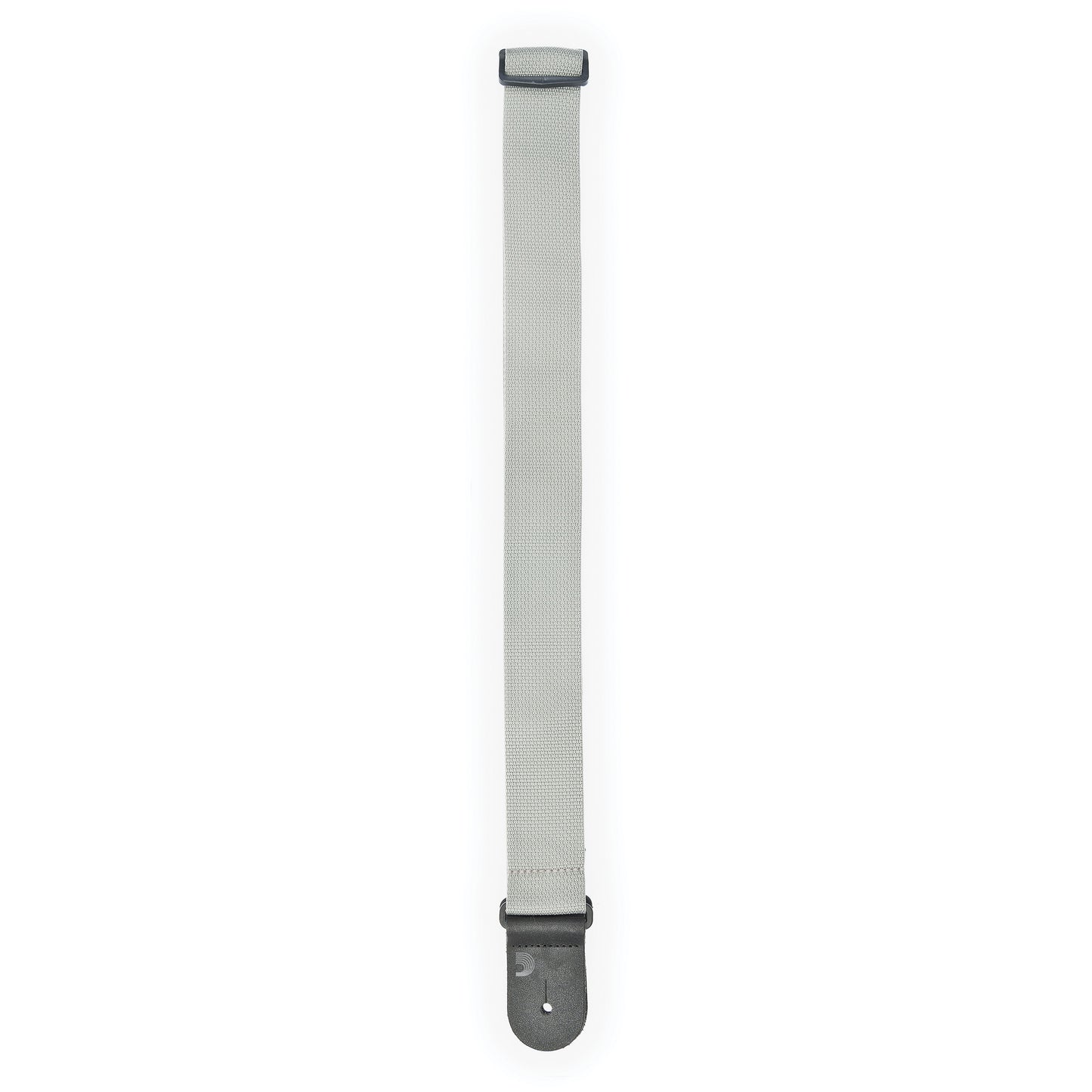 D'Addario Polypropylene Guitar Strap, Silver, PWS105