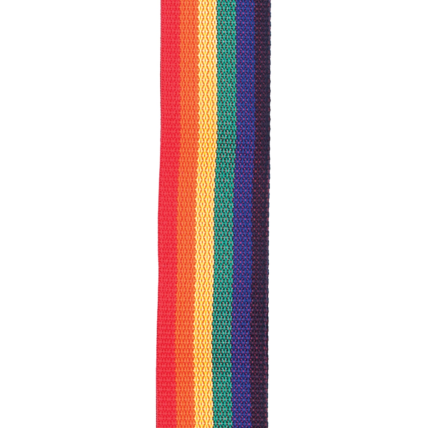 D'Addario Polypropylene Guitar Strap, Rainbow, PWS111