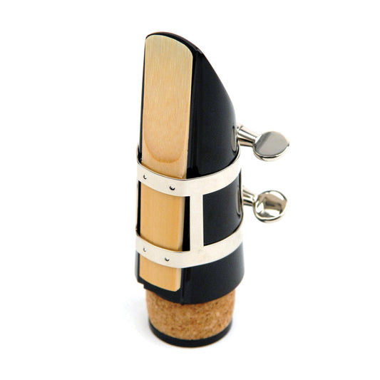 Rico Ligature & Cap, Bb Clarinet, Nickel