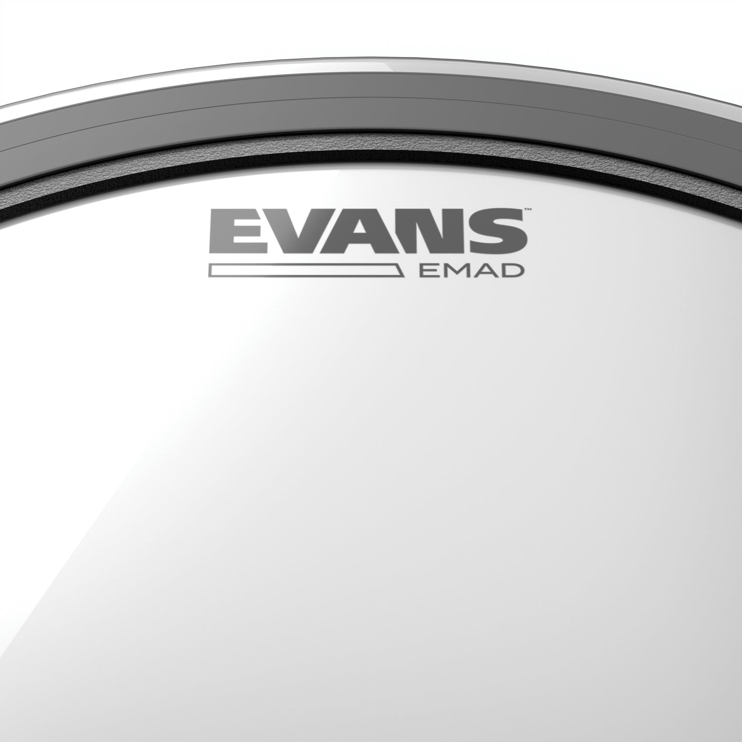 EVANS EMAD Clear Bass Batter Drumhead, 16 Inch Tom Hoop, TT16EMAD