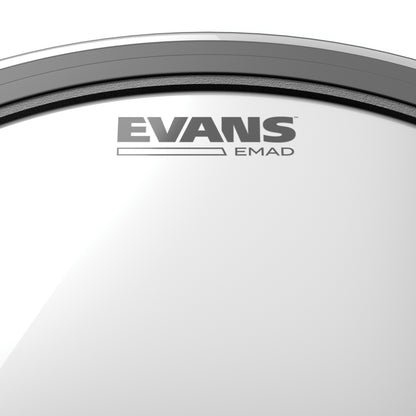 EVANS EMAD Clear Bass Batter Drumhead, 16 Inch Tom Hoop, TT16EMAD