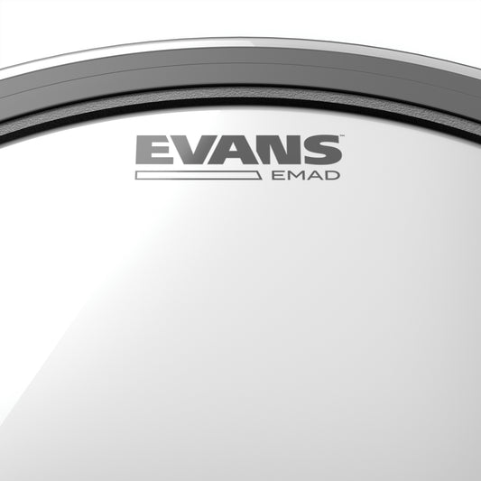 EVANS EMAD Clear Bass Batter Drumhead, 16 Inch Tom Hoop, TT16EMAD
