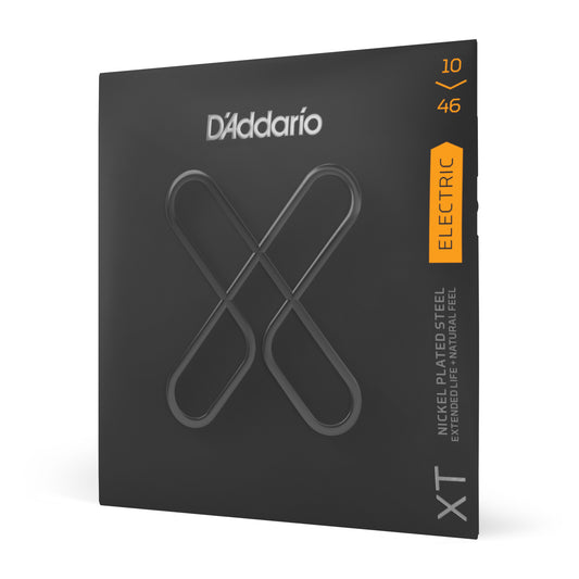 D'Addario XT Electric Nickel Plated Steel, Regular Light, 10-46, XTE1046