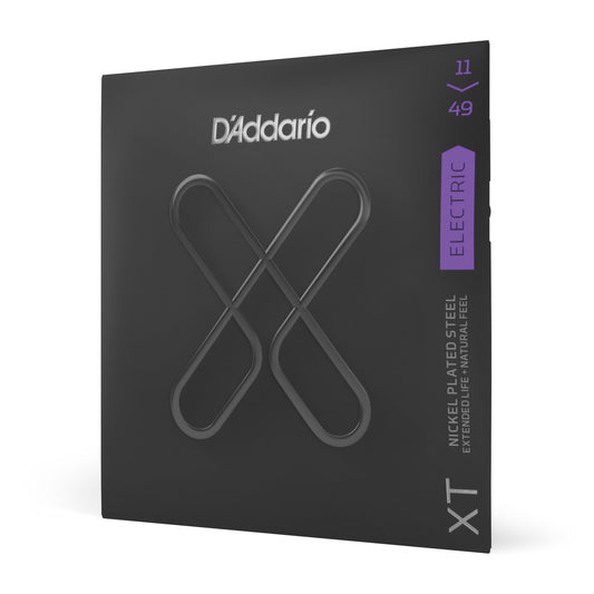 D'Addario XT Electric Nickel Plated Steel, Medium, 11-49, XTE1149