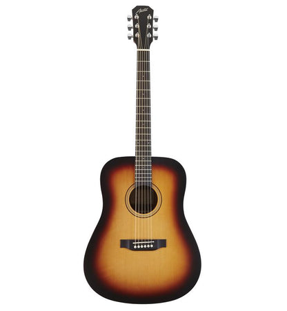 Austin AA25DSSB Acoustic Dreadnought Guitar , Satin Sunburst