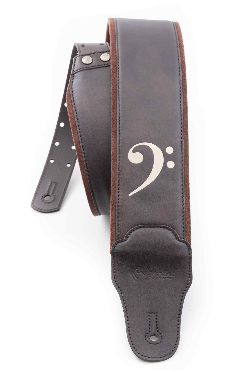 RightOn! Straps Fakey Brown Bass Strap