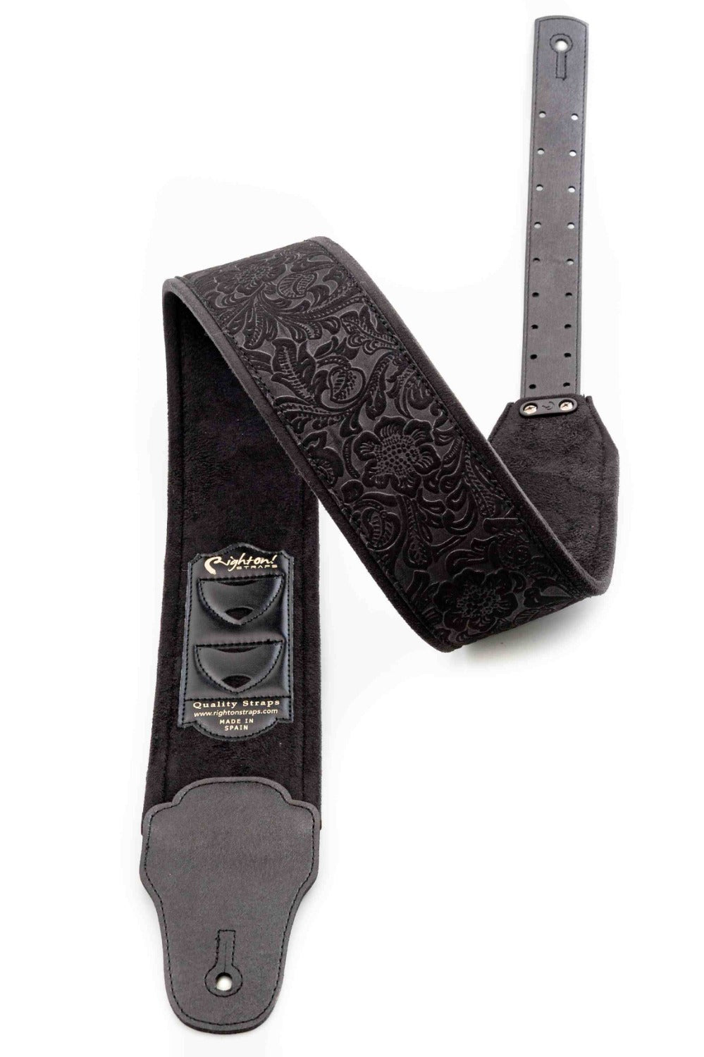 RightOn! Straps Sandokan-80 Black Bass Strap