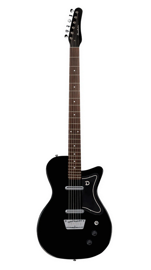 Danelectro 56 Vintage Baritone Electric Guitar, Black