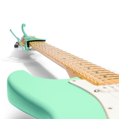 Fender® x Kyser® Quick-Change® Electric Guitar Capo, Surf Green