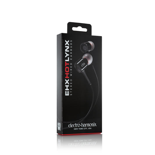 EHX HOT LYNX Stereo Wired Earbuds