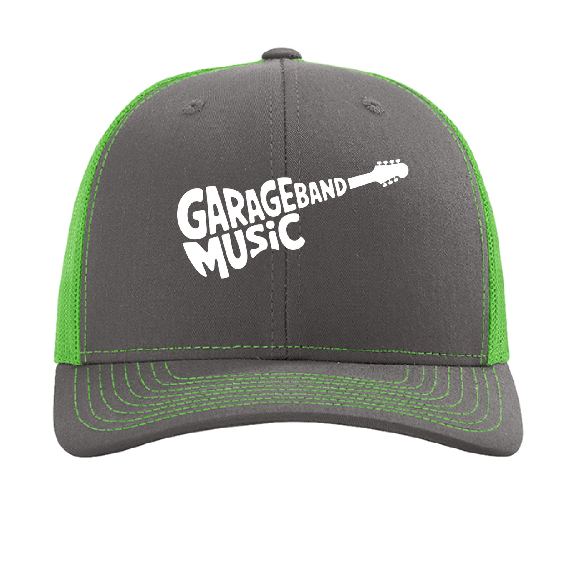 Charcoal/ Neon Green - FRONT