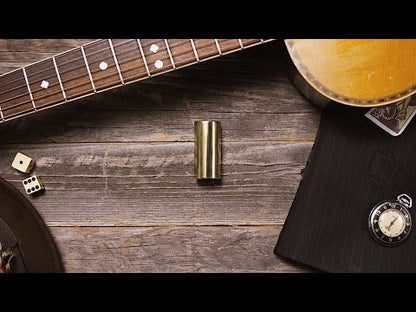 Dunlop 222 Brass Medium Wall Guitar Slide