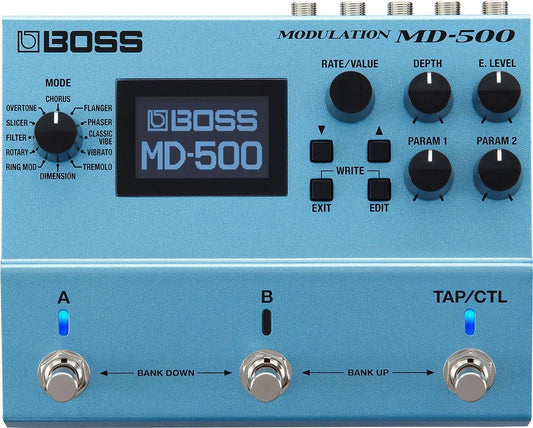 Boss MD-500 Modulation Pedal Electric Guitar Modulation Multi-Effects Pedal