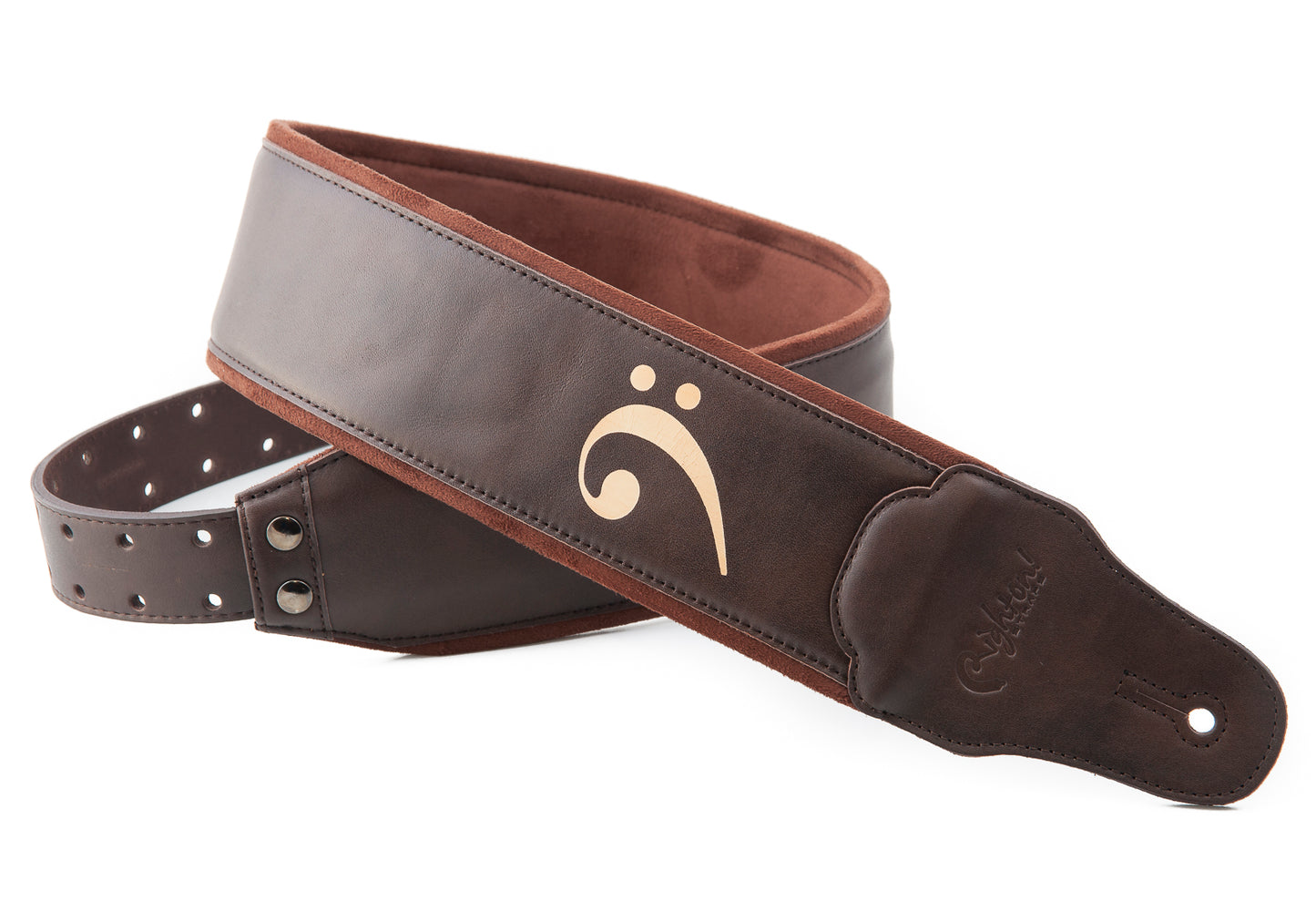 RightOn! Straps Fakey Brown Bass Strap