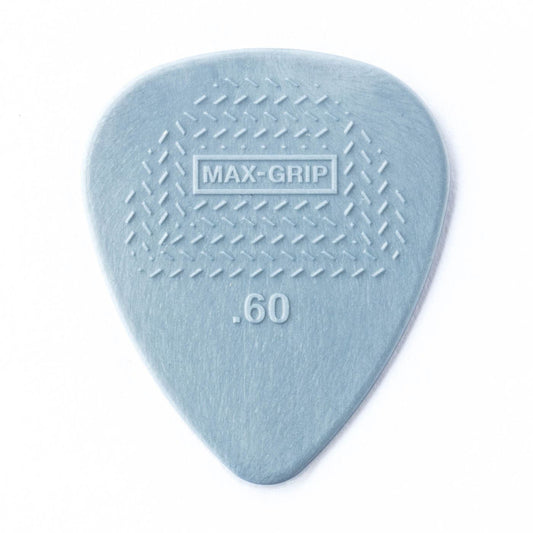 Dunlop 449P.60 Nylon Max-Grip .60 mm Standard Guitar Picks, 12 Pack