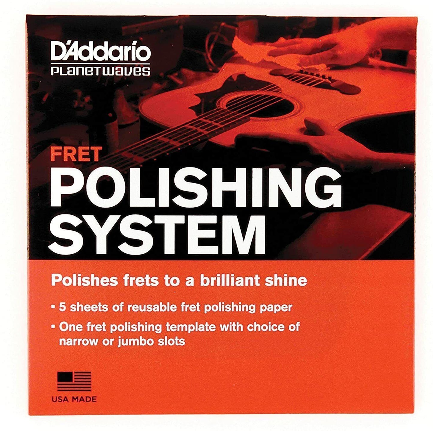 D'Addario PW-FRP Guitar Fret Polishing System