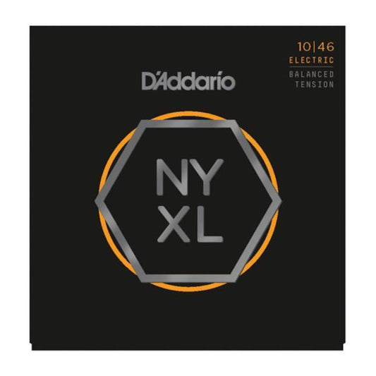 D'Addario NYXL1046BT Nickel Wound Electric Guitar Strings Balanced Tension 10-46