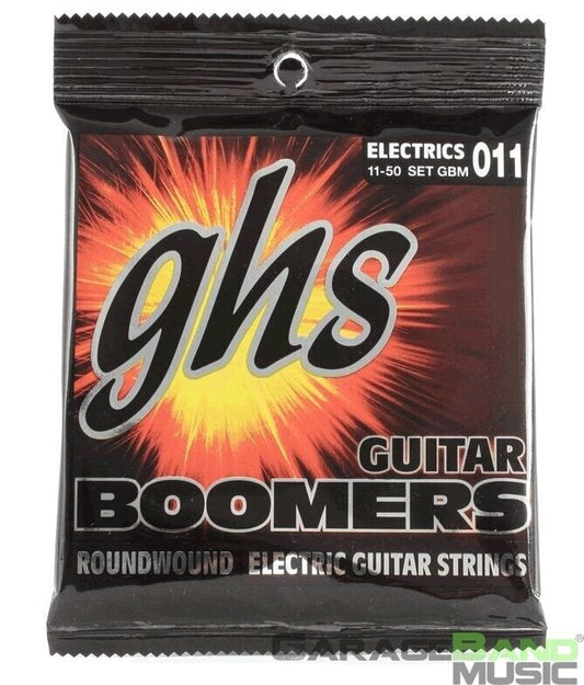 GHS GBM Boomers 011 11-50 Roundwound Electric Guitar Strings