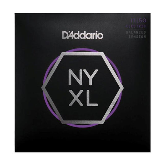 D'Addario NYXL1150BT Nickel Wound Balanced Tension Electric Guitar Strings 11-50