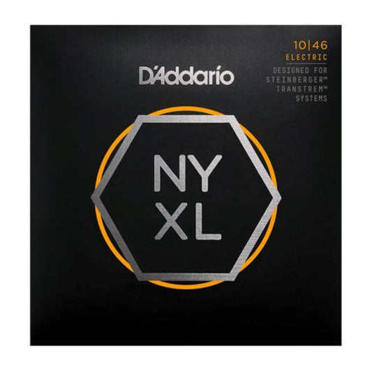 D'Addario NYXL Double Ball End Steinberger Electric Guitar Strings Gauges, 10-46