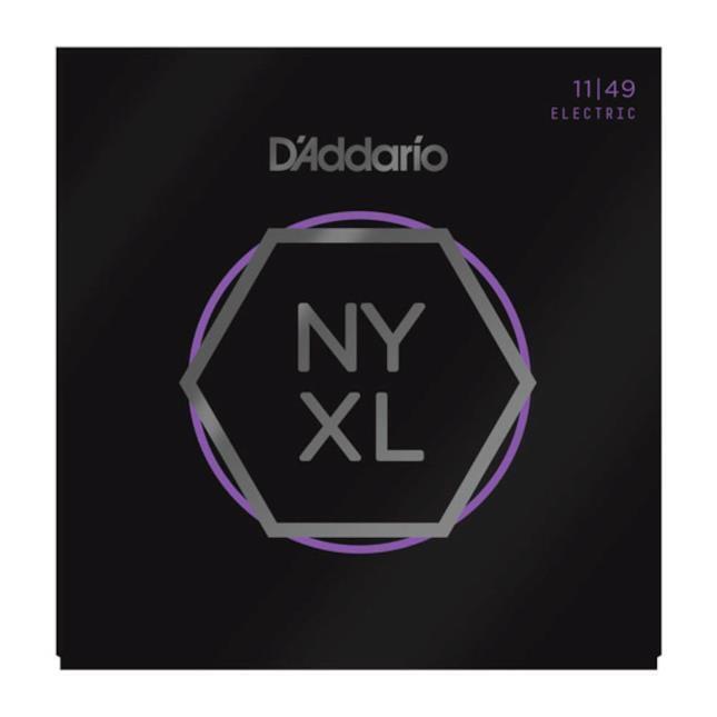 D'Addario NYXL1149 Nickel Wound Electric Guitar Strings, Medium, 11-49