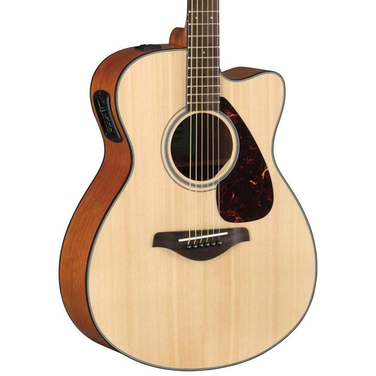 Yamaha FSX800C Small-Body Acoustic-Electric Guitar Natural