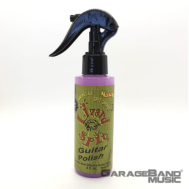 Lizard Spit MP01 Guitar Polish, 4 oz, Trigger Spray