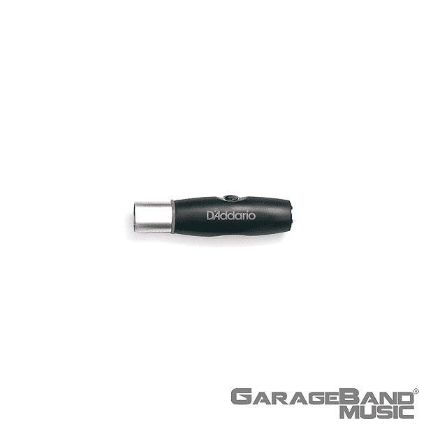 D'Addario PW-P047Z XLR Male to 1/4 Inch Female Balanced Adapter