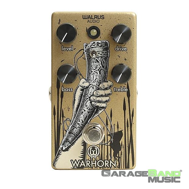 Walrus Audio Warhorn Mid-Range Overdrive Effects Pedal