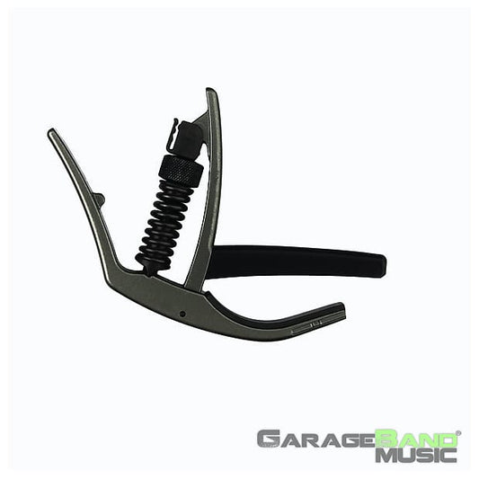 D'Addario PW-CP-10MG NS Artist Capo, Metallic Grey Finish