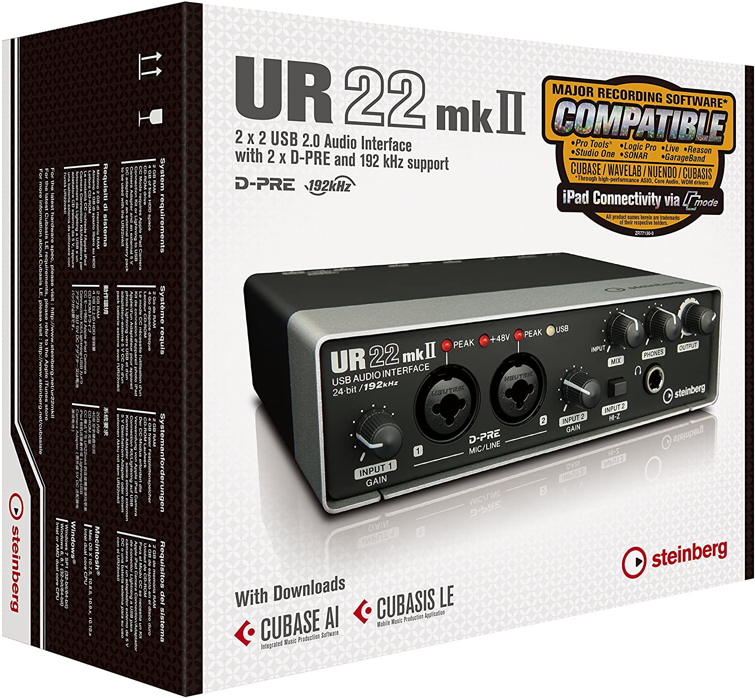 Steinberg UR22MKII 2-Channel USB Interface