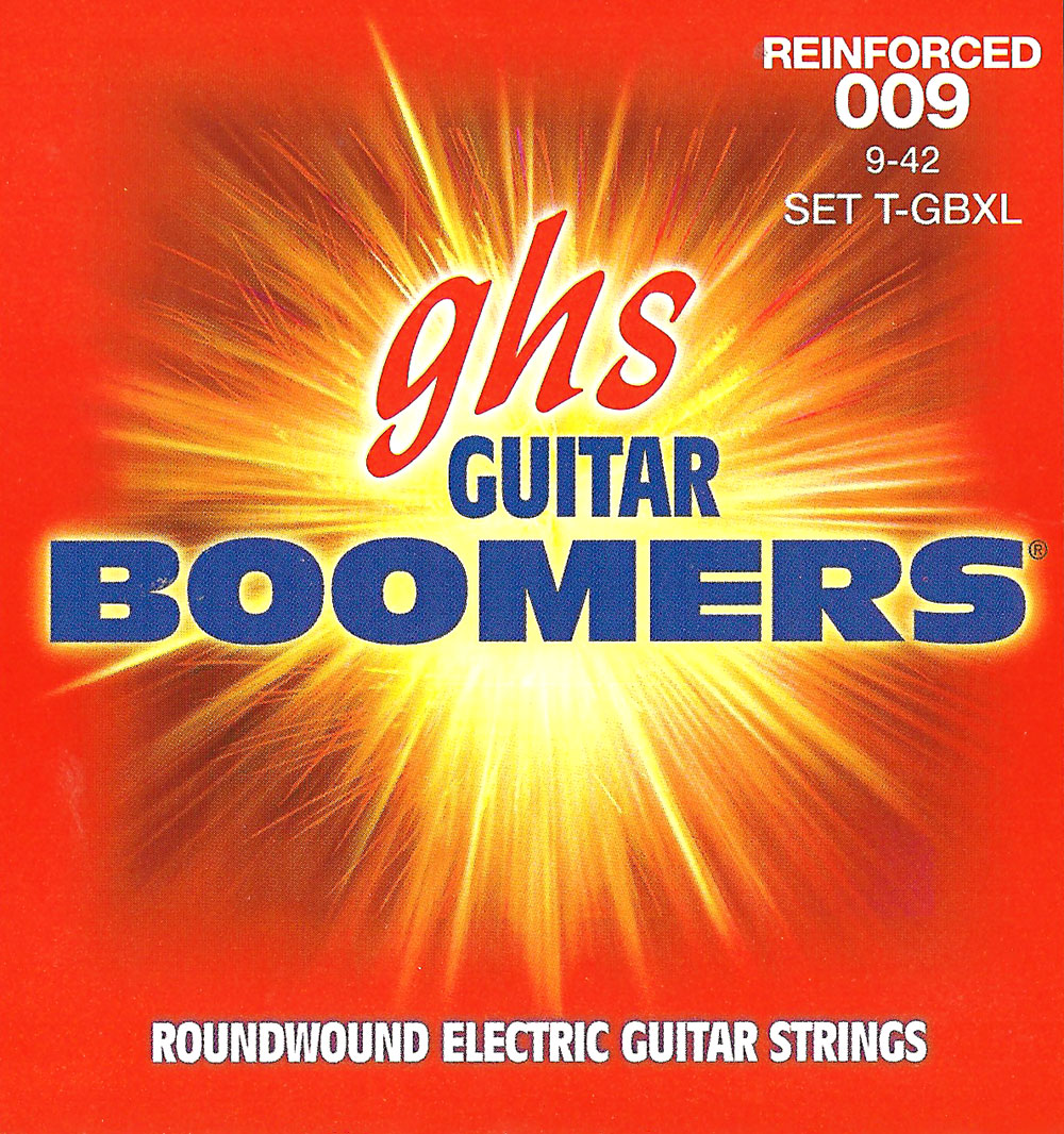 Light,　Electric　Reinforced　Strings　Guitar　Extra　GHS　T-GBXL　Boomers　9-42