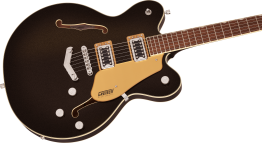 Gretsch G5622 Electromatic® Center Block Double-Cut with V-Stoptail, Laurel Fingerboard, Black Gold