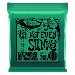 Ernie Ball 2626 Not Even Slinky Nickel Wound Electric Strings, 12-56