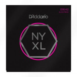 D'Addario NYXL0942 Nickel Wound, Super Light, 9-42