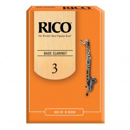 Rico Reeds REA1030 Bass Clarinet #3.0 - 10 Box